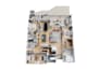 convert a 2d floor plan to 3d floor plan with fast delivery